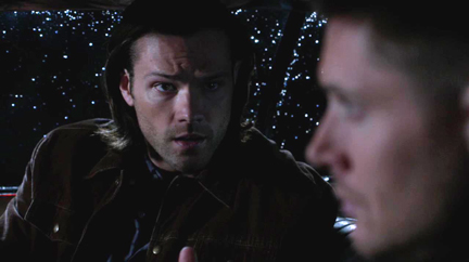 Sam asks Dean that they stash the First Blade somewhere safe. Sam asks Dean that they stash the First Blade somewhere safe.